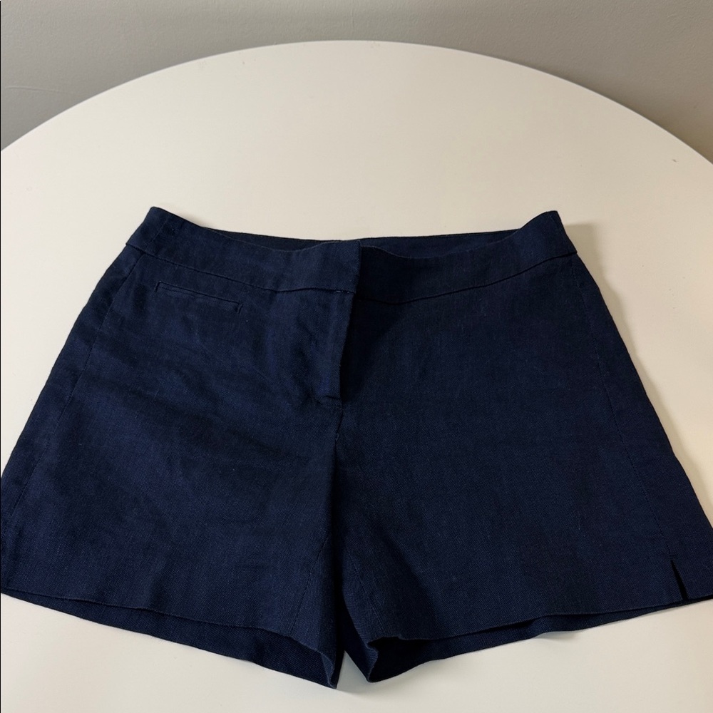 White House Black Market Dark Navy Bermuda Shorts - Picture 1 of 4